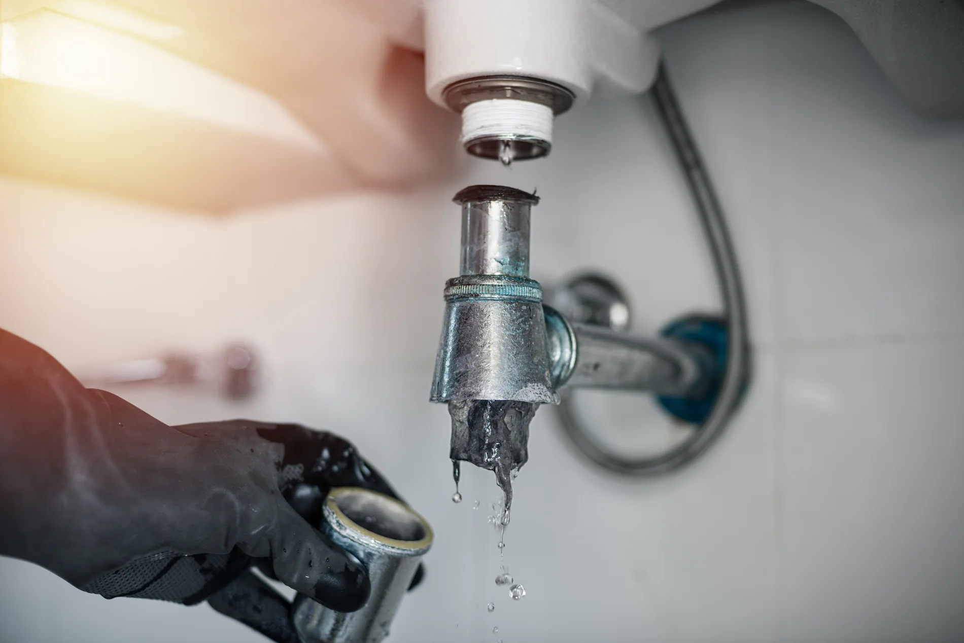 debouchage d'un siphon